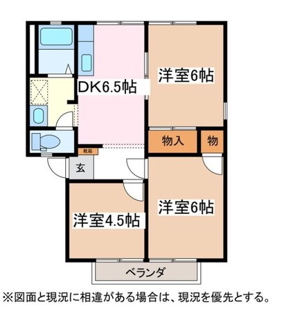 松本駅 徒歩25分 2階の物件間取画像